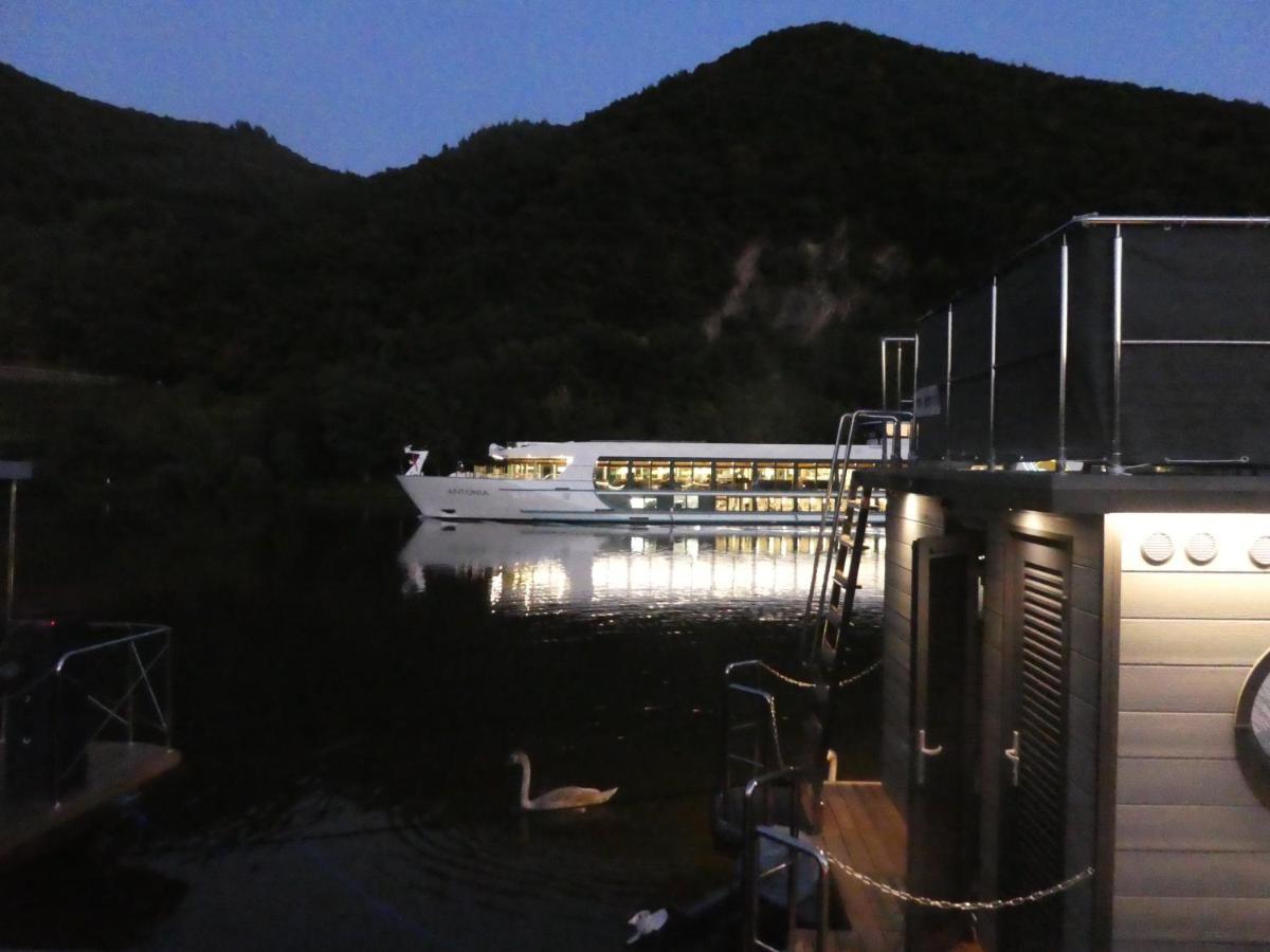 Готель Hausboot Moselrose In Poelich Polich Екстер'єр фото