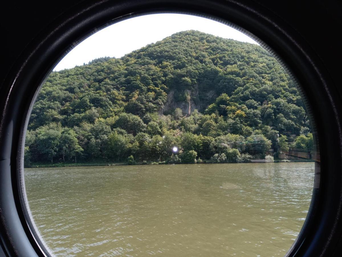 Готель Hausboot Moselrose In Poelich Polich Екстер'єр фото